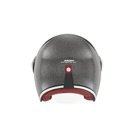 Nox Vintage Jet Helmet Moto Scooter Heritage Gloss Nardo Grey