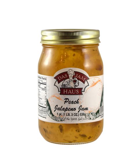 Peach Jalapeno Jam Das Jam Haus