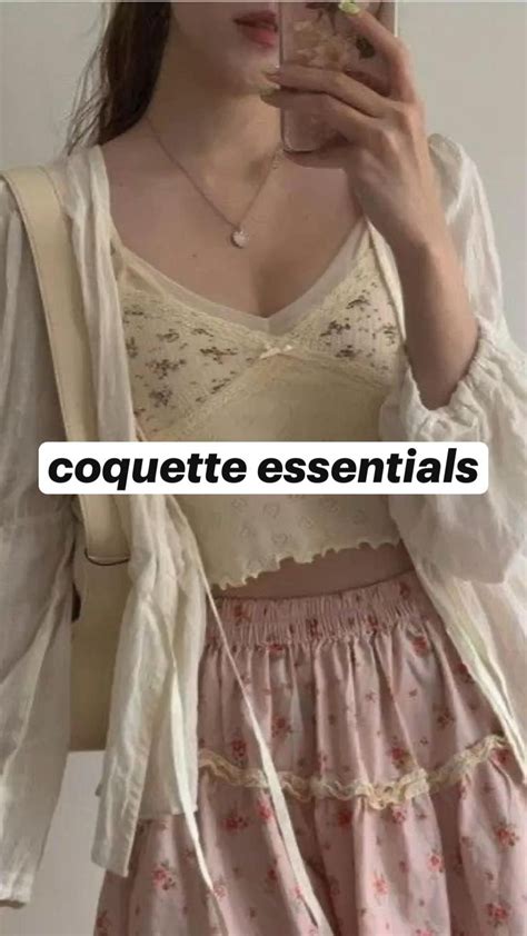 Coquette Essentials Coquette Outfits Coquette Aesthetic Dollette