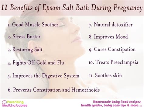 11 Benefits Of Epsom Salt Bath During Pregnancy