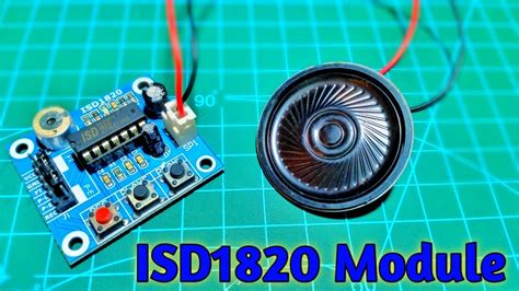 ISD 1820 Module S Review And Use YouTube