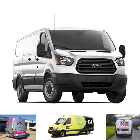 Ford Van Graphic Wrap Transit Cargo Van Full Coverage