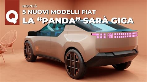 Le 5 Nuove Fiat In Arrivo Dal 2024 Nuova Panda Giga Panda E Suv