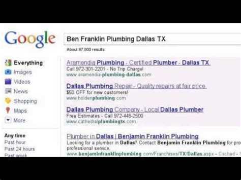 Emergency Plumbing Dallas TX 214 989 4212 YouTube