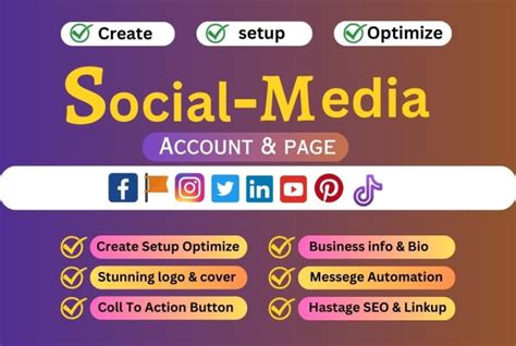 Set Up And Configure Your Social Media Accounts By Rizu Fokir Fiverr