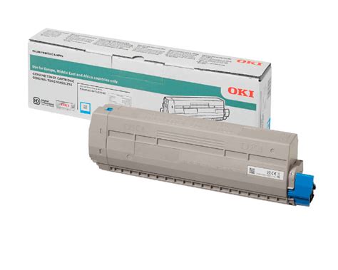 OKI Toner Cyan für 10 000 Seiten ES8453 MFP ES8473dn Toner Tinte