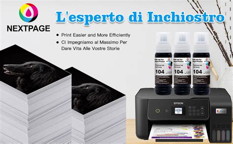 Nextpage Nero Inchiostro Compatibile Per Epson Ecotank