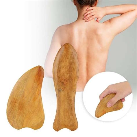 Kimiss Planche Gratter De Massage Planche Gratter En Bois Massage