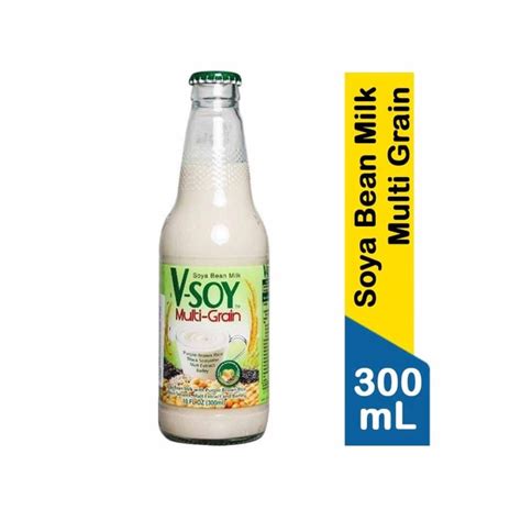 Typical Jaya Milk Bottle V Soy Vsoy Multigrain Multigrain Bottle 300ml Soy Milk Shopee Malaysia