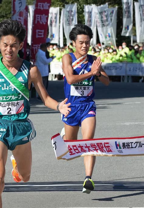 【全日本大学駅伝】駒大3連覇で2冠、史上5校目の“3冠”前進 青学大3位／動くグラフ＆詳細 陸上ライブ速報写真ニュース 日刊スポーツ