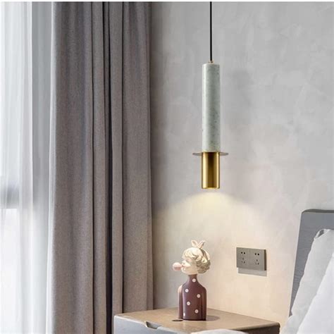 Buy Citra Led Gold White Stone Hanging Pendant Ceiling Light Warm