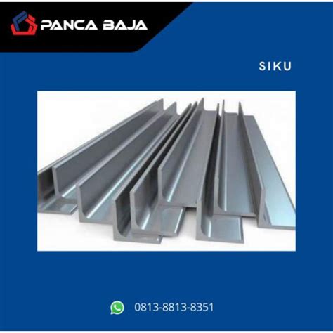 Jual Besi Siku 50 X 50 X 6M Angel Bar Besi Siku L Bracket 2 3mm