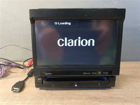 Radio Samochodowe Clarion Din Wysuwany Bluetooth Usb Aux Cd Vz E