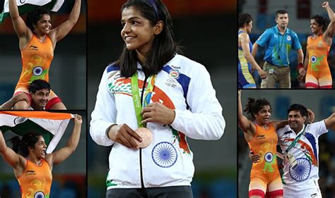 Sakshi Malik Wrestler Wins Bronze Medal At Rio Olympics 2016 The