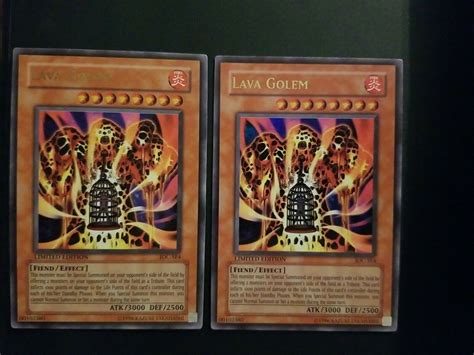 Mavin Yugioh X Lava Golem Ioc Se Limited Edition Ultra Rare Lp