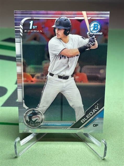 Bowman Chrome Jj Bleday Prospect Rc Refractor Bdc Miami