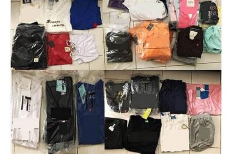 Man And Woman Arrested For Importing Possessing Fake Branded Clothes