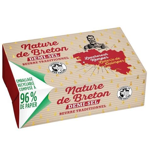 Promo Nature De Breton Beurre Traditionnel Chez Carrefour Market