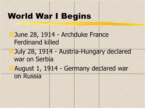 Ppt World War I Powerpoint Presentation Free Download Id 4558670