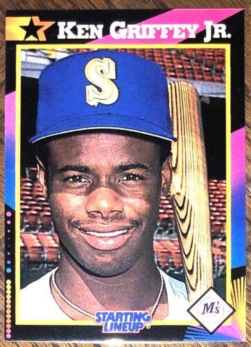 1992 KENNER STARTING LINEUP KEN GRIFFEY JR CARD SEATTLE MARINERS EBay