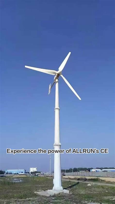 Kw Horizontal Axis Turbine Wind Generator Use Easy Installation V