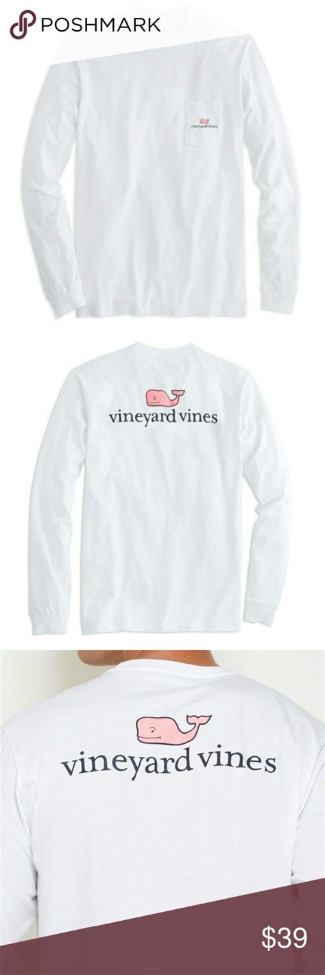 Vineyard Vines Long Sleeve Whale Classic Logo Classic Logo