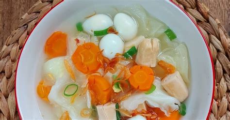 Resep Sup Sosis Telur Puyuh Oleh Beekitchen Cookpad