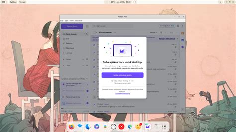 Aplikasi ProtonMail untuk Linux Bhyllabus l énigme