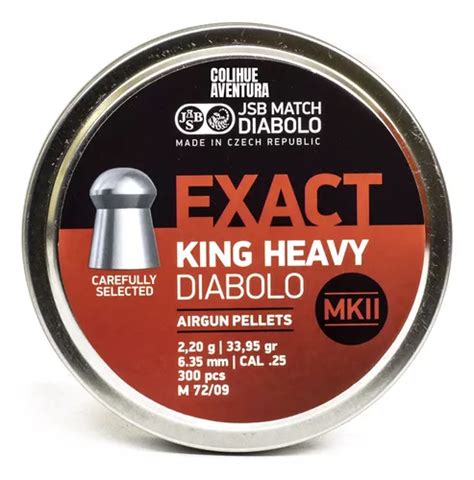 Balines Jsb King Heavy Mkii X Cal Mm Gr Env O Gratis