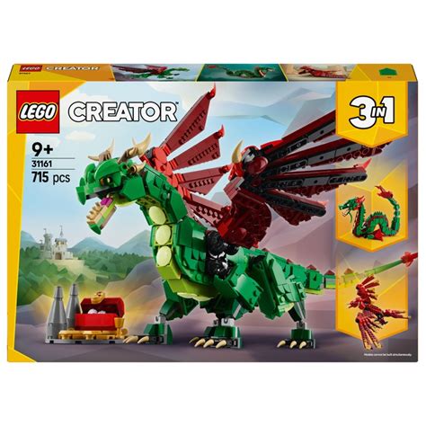 LEGO Creator 31161 Le Dragon Médiéval Smyths Toys France