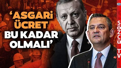 CHP Asgari Ücrete Ara Zam İçin Rakam Verdi AKP yi Kıskaca Aldı Saygı