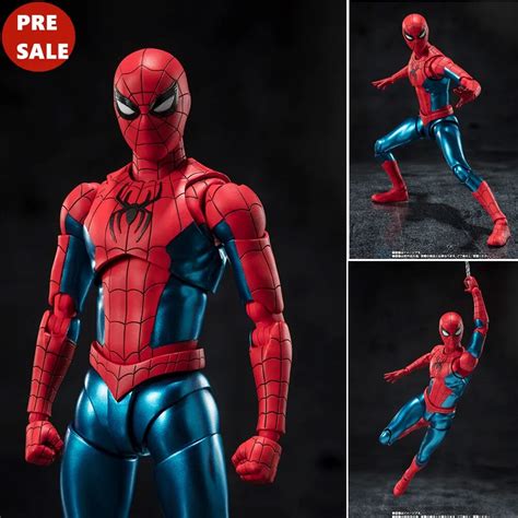 Figura De Acci N De Anime De Marvel Para Ni Os Nuevo Traje Rojo Y Azul