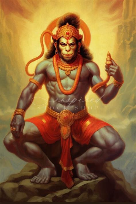 ISS Hindu God Hanuman 1 Inspired Stock Shop