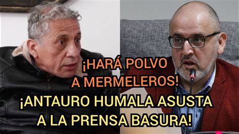 ANTAURO HUMALA ASUSTA A LA PRENSA BASURA ENEMIGA DE PEDRO CASTILLO