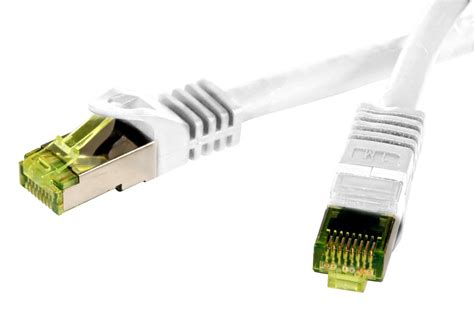 M Cat Patchkabel Netzwerkkabel Sftp Wei Rj Lan Dsl Kabel Cat