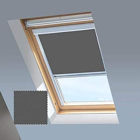 Store Occultant Pour Fen Tres De Toit Velux Noir Cadre En Aluminium