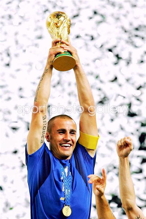 World Cup Football Posters Fabio Cannavaro Hd Phone Wallpaper