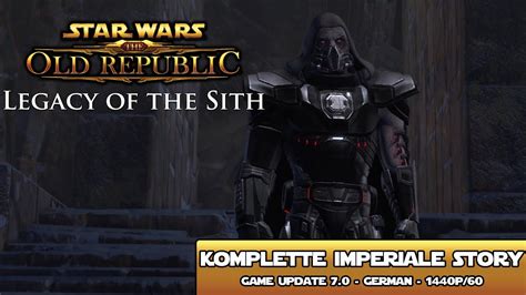 Swtor Legacy Of The Sith Game Update Komplette Imperiale Story