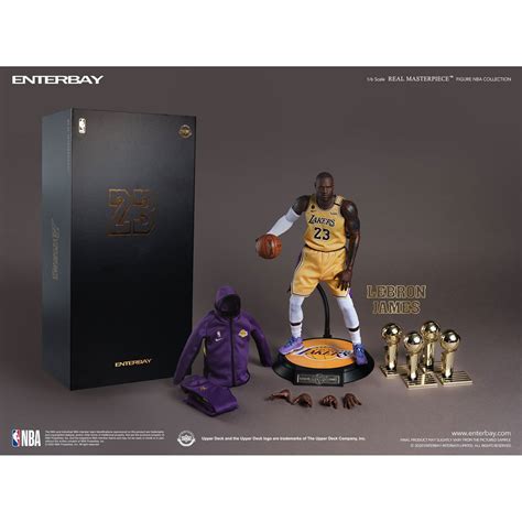 Enterbay NBA Los Angeles Lakers Shaquille O Neal 1 6 Scale Real