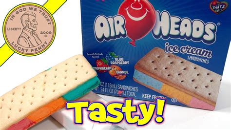 Airheads Ice Cream Sandwiches 3 Flavors In One Youtube