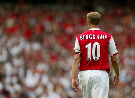 Fond d écran des sports Footballeurs Arsenal Dennis Bergkamp