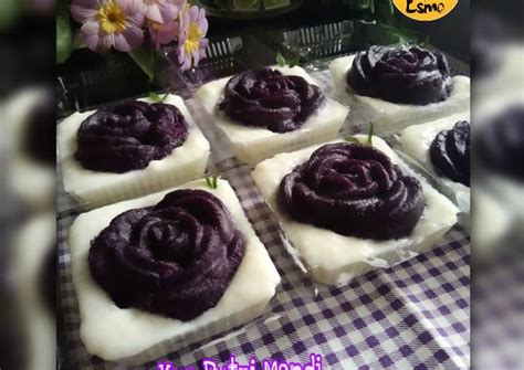 Resep Kue Putri Mandi Ubi Ungu Kue Bugis Oleh Dapur Esmo Cookpad