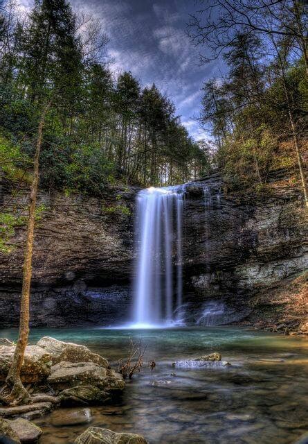 Cherokee Falls. Cloudland Canyon State Park. Georgia Waterfalls. - The ...