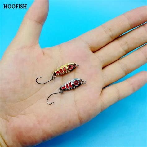 Hoofish Lot De Leurres De P Che En M Tal Micro Jig Mini Cuill Re