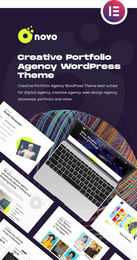 Onovo Creative Portfolio Agency WordPress Theme My Blog