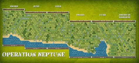 An Intermittent Firefight: Memoir '44 Operation Neptune Map Set