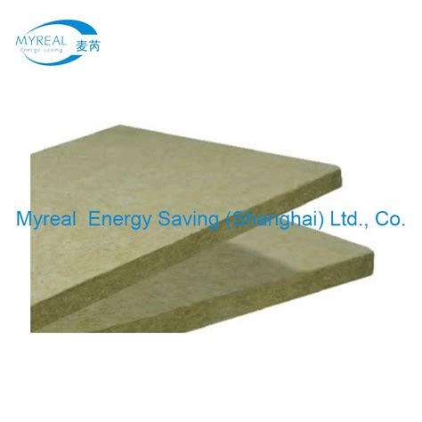 30 150mm Thick Rockwool Fire Heat Thermal Insulation Mineral Rock Wool Board With Aluminum Foil