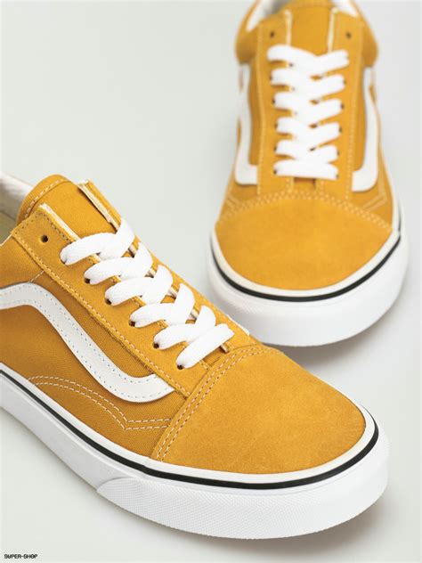 Vans Old Skool Shoes Color Theory Golden Yellow