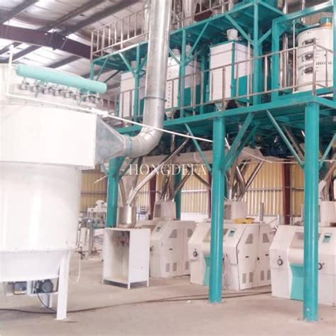 Automatic Roller Milling Plant Maize Flour Mill For Ugali In Kenya