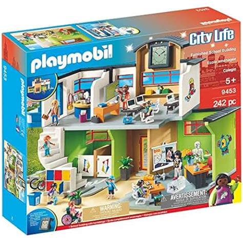 Amazon Fr Playmobil Ecole Maternelle Jeux Et Jouets